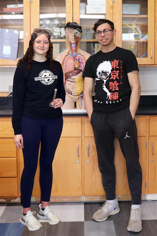 Science Scholars Maggie and Michael